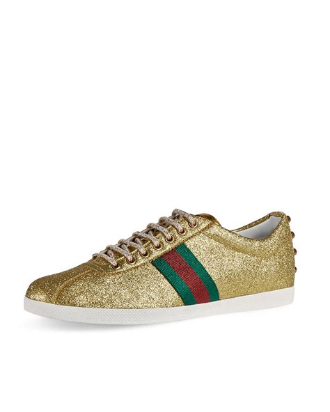 gucci bambi lace up sneakers|Gucci designer low top sneakers.